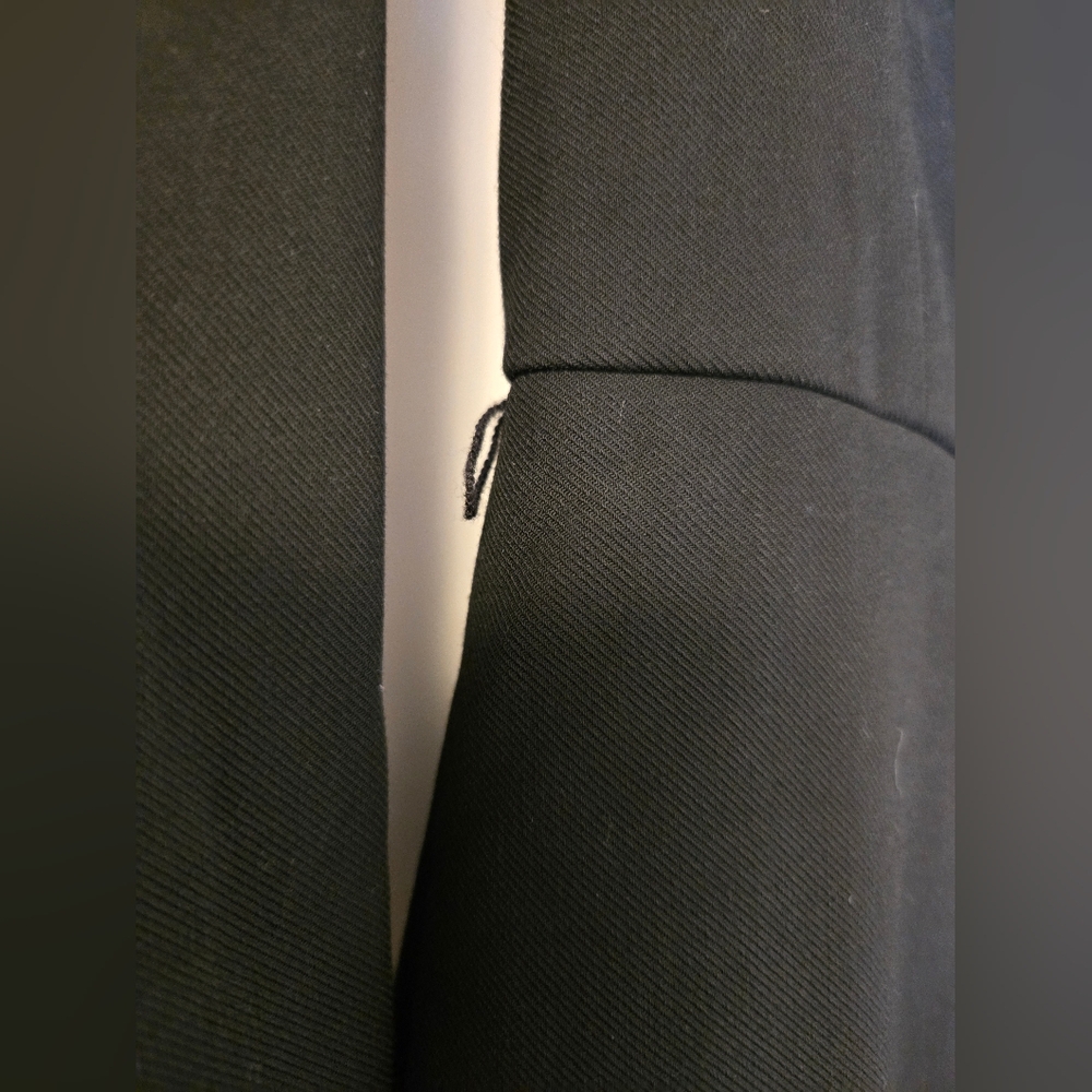 NWT Ann Taylor Sleeved, Lined Black Tailored Suit Dress - Picture 6 of 8